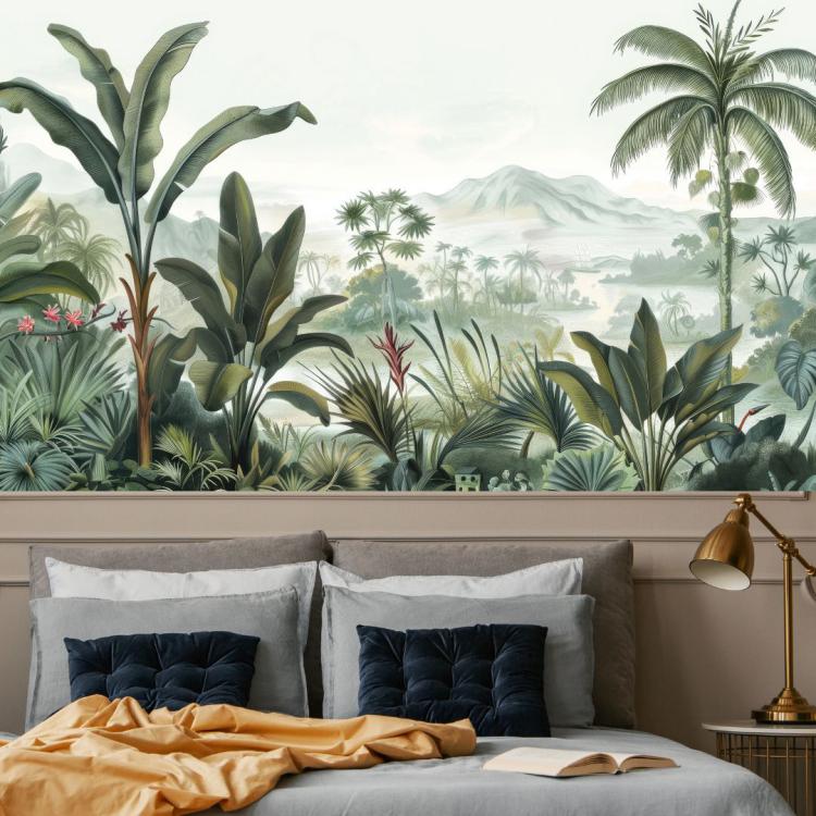 CALÉDONIA/ Vert - Papier Peint