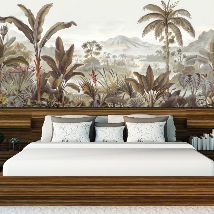 CALÉDONIA/ Kaki - Papier Peint