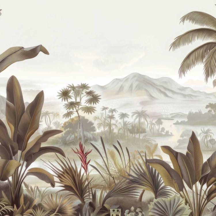 CALÉDONIA/ Kaki - décor.