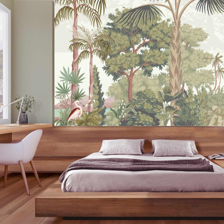 LE DELTA DU MÉKONG/ Tilleul - Papier peint