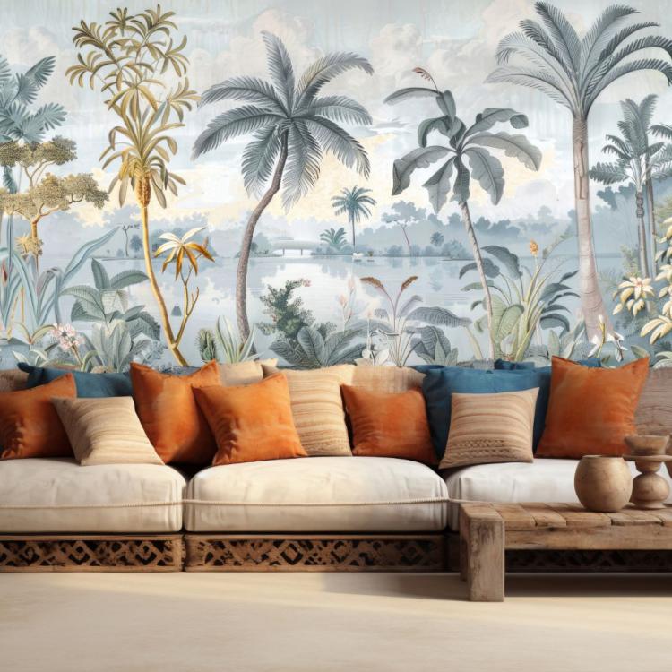 L' HEURE BLEUE/ Papier peint