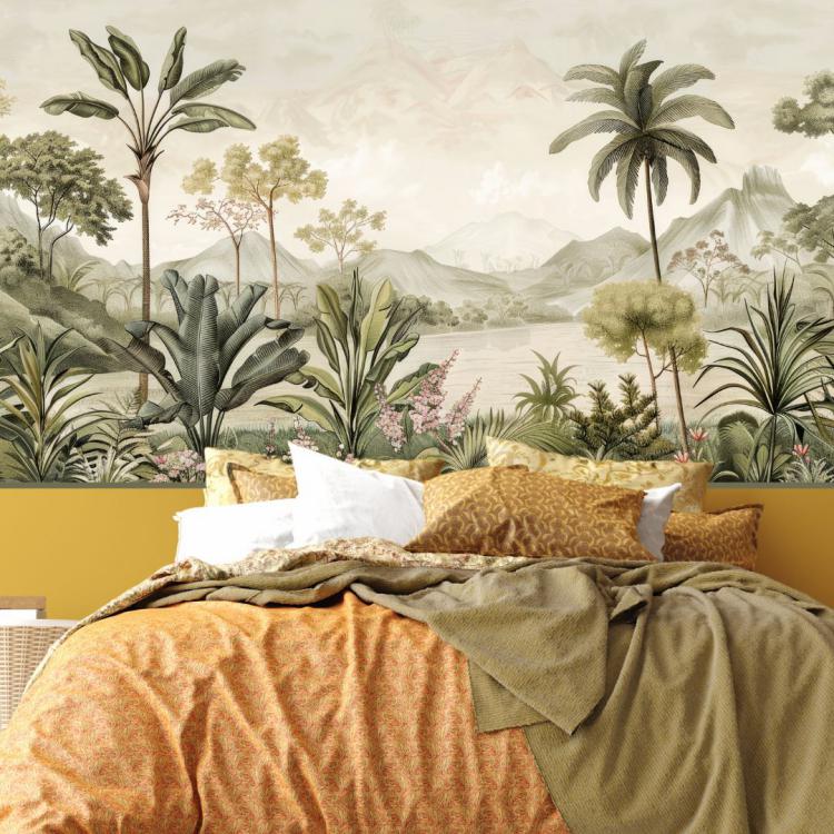 BRUME D'ASIE/ Papier Peint