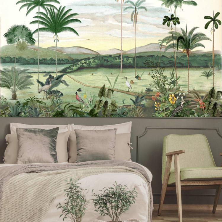 L 'ILE AUX OISEAUX/ Papier Peint