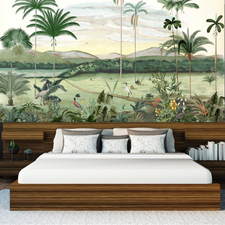 L 'ILE AUX OISEAUX/ Papier Peint