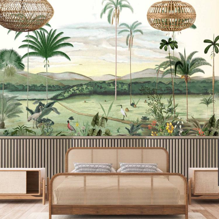 L 'ILE AUX OISEAUX/ Papier Peint