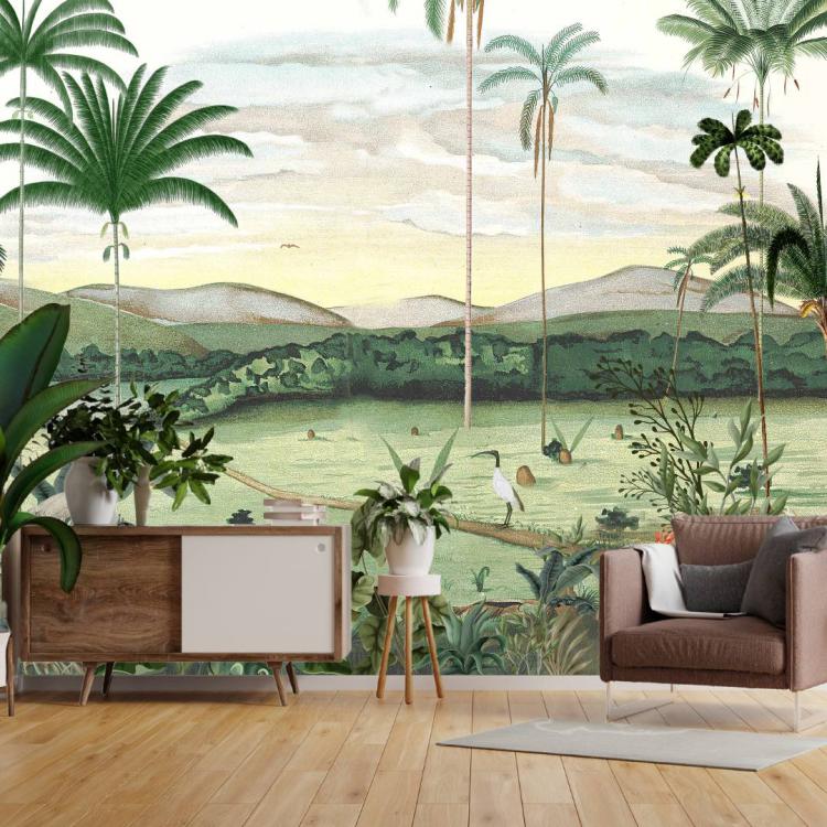 L 'ILE AUX OISEAUX/ Papier Peint