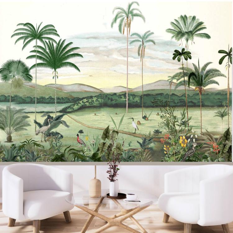 L 'ILE AUX OISEAUX/ Papier Peint