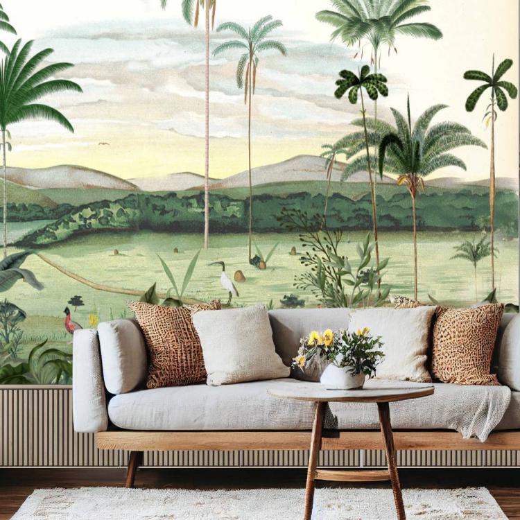 L 'ILE AUX OISEAUX/ Papier Peint