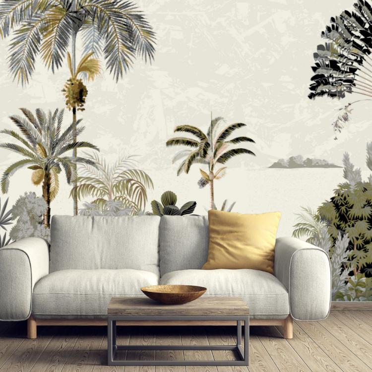 YUJI MAI / Papier peint - Kaki