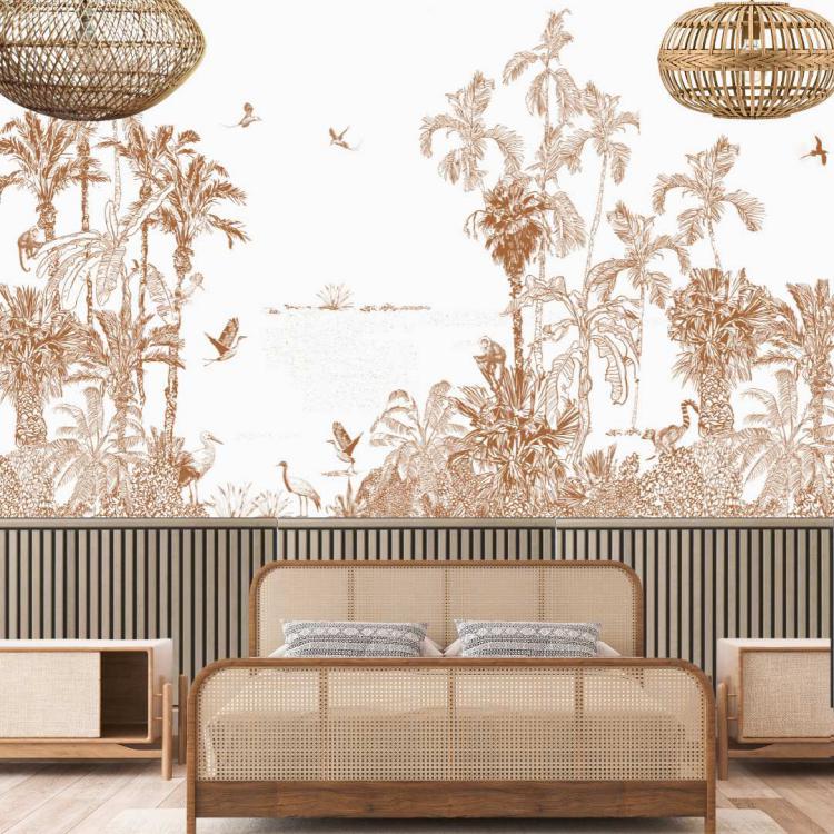 ENTRE DEUX RIVES / Terracotta Papier Peint