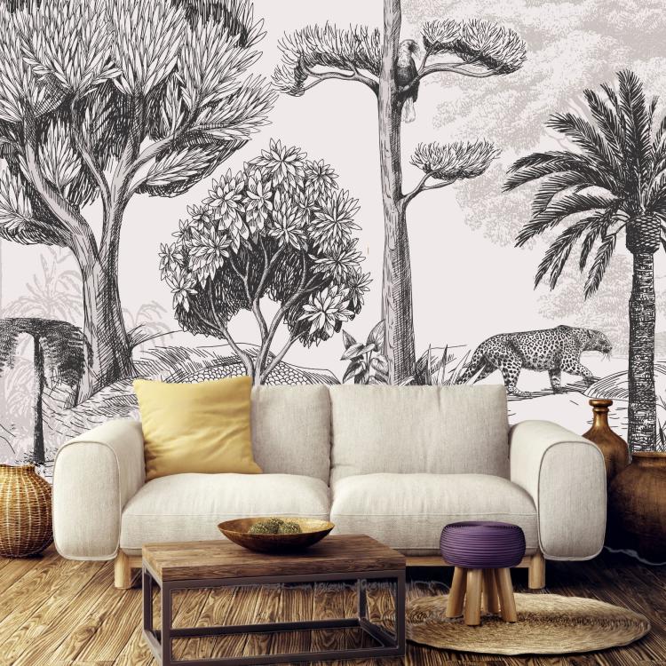 SUR LES ROCHERS / Papier peint