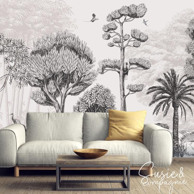 SUR LES ROCHERS / Papier peint