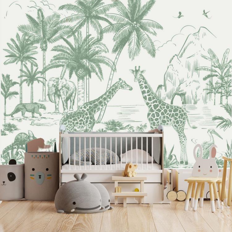 LE BAISER DES GIRAFES/ Vert Céladon