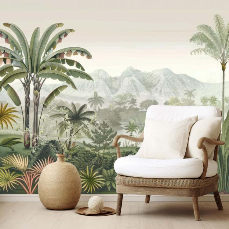 AU BOUT DU MONDE / Papier peint