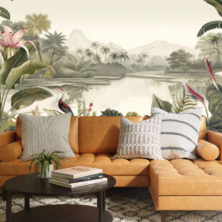 L'ILE AUX FLEURS/ Papier - peint