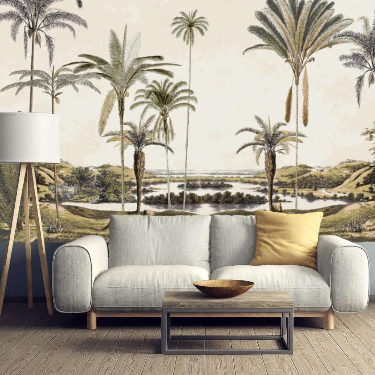 IEMANJA / Kaki - Papier peint