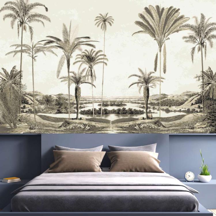 IEMANJA / Gris - Poster ( 3m X 2.20m)