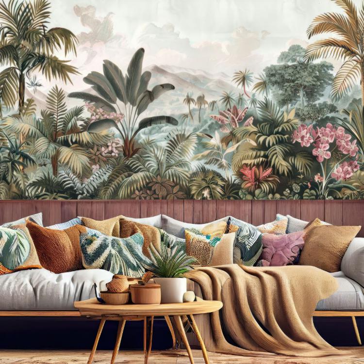 VUE SUR LE JIRISAN/ Papier - peint