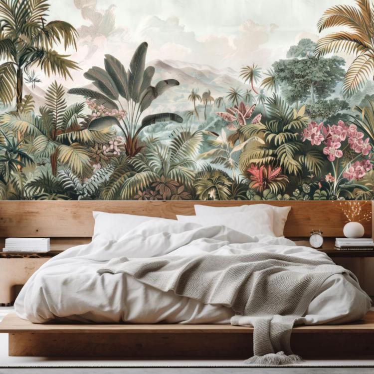 VUE SUR LE JIRISAN/ Papier - peint