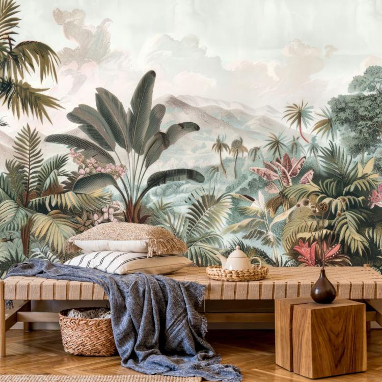 VUE SUR LE JIRISAN/ Papier - peint