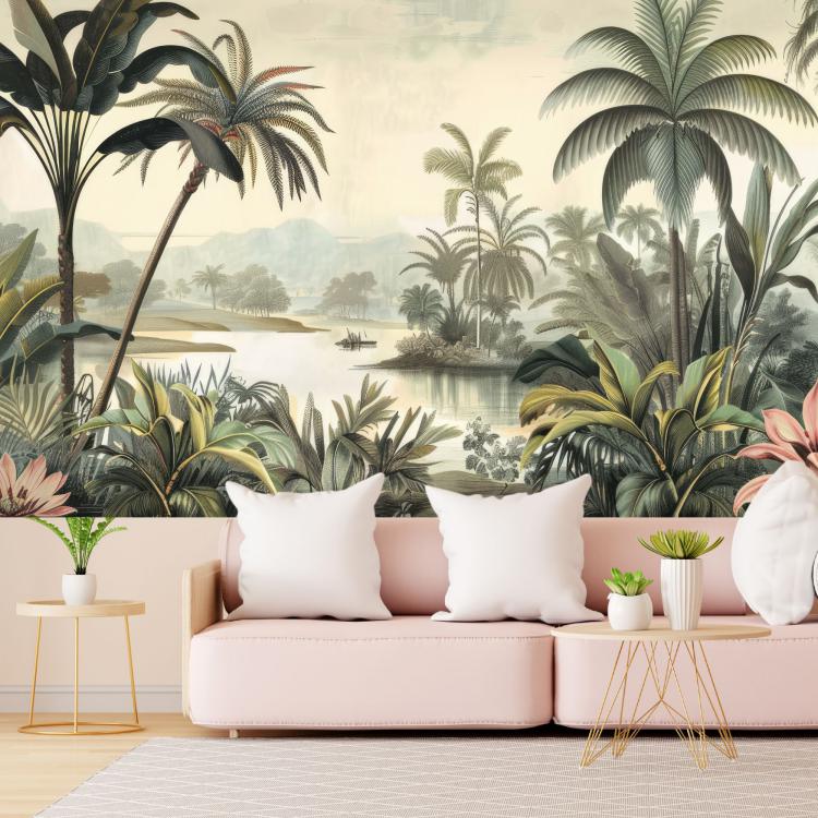 LES FLEURS SAUVAGES/ Papier - peint