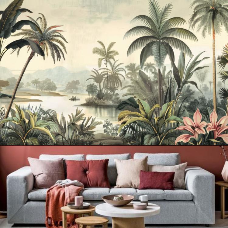 LES FLEURS SAUVAGES/ Papier - peint