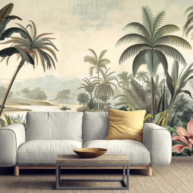 LES FLEURS SAUVAGES/ Papier - peint