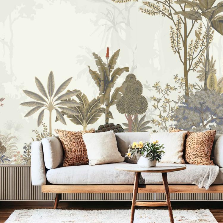 INDIA LOVE/ Taupe - Papier Peint