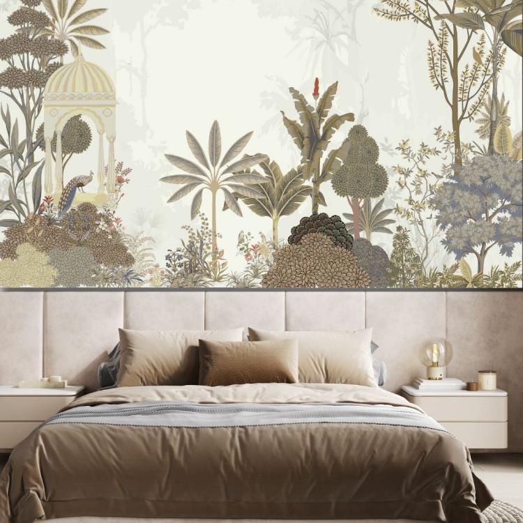 INDIA LOVE/ Taupe - Papier Peint