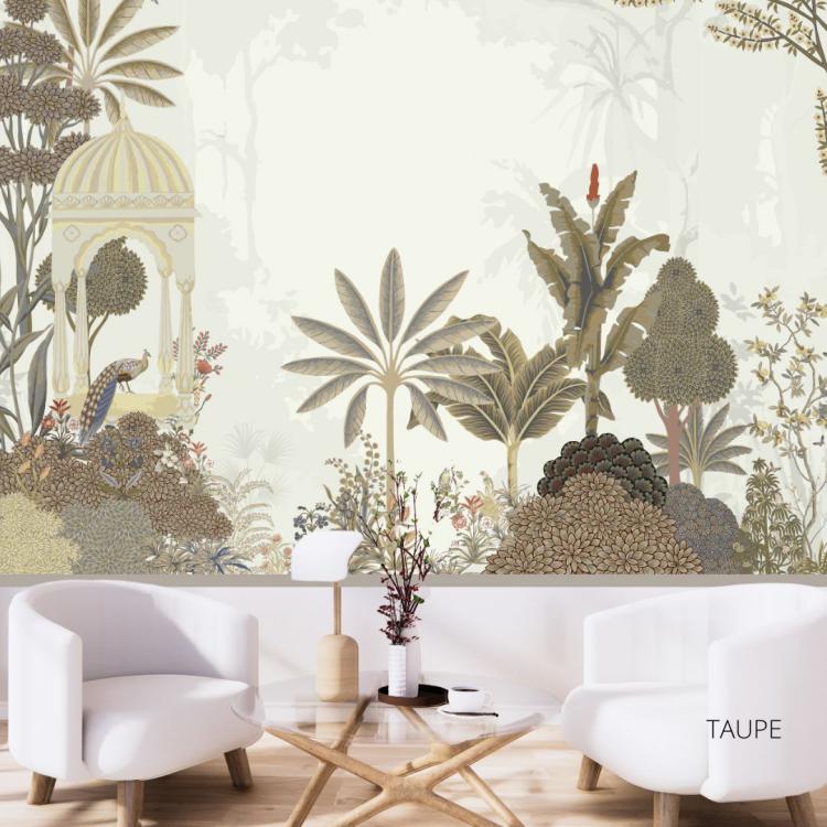 INDIA LOVE/ Taupe - Papier Peint