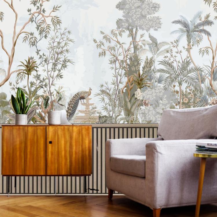 JARDIN D'EDEN/ Grey - Papier Peint