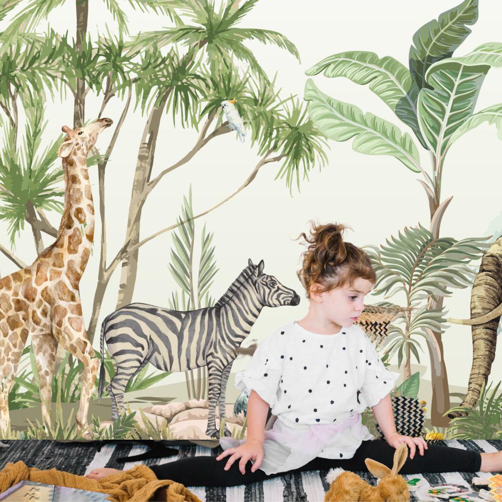 FACE AU RUISSEAU/ Papier Peint