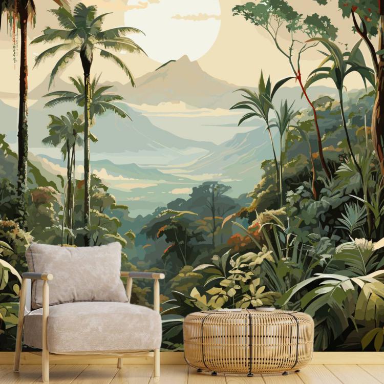 SANAGEE/version foncée - Papier peint