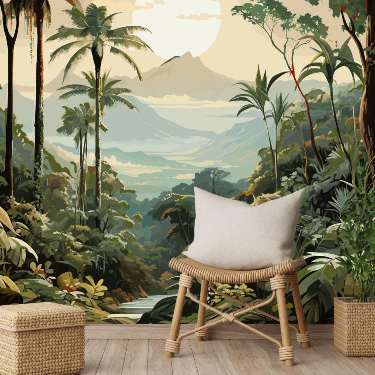 SANAGEE/version foncée - Papier peint